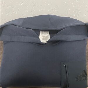 Adidas Men's Deep Blue Hoodie